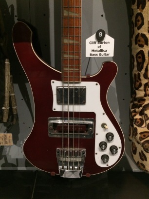Cliff Burton's Bass Guitar (Metallica)