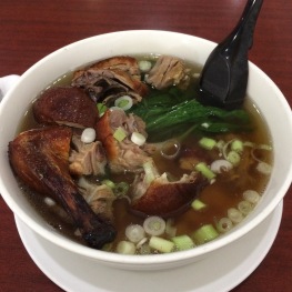 Roast duck soup